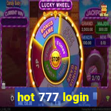 hot 777 login